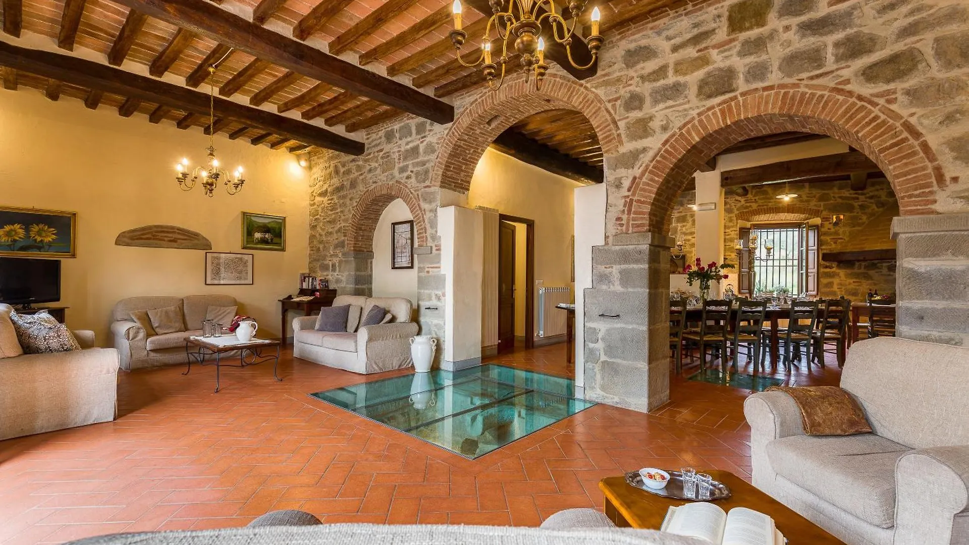 Villa Casale Fontocchio Cortona Italien