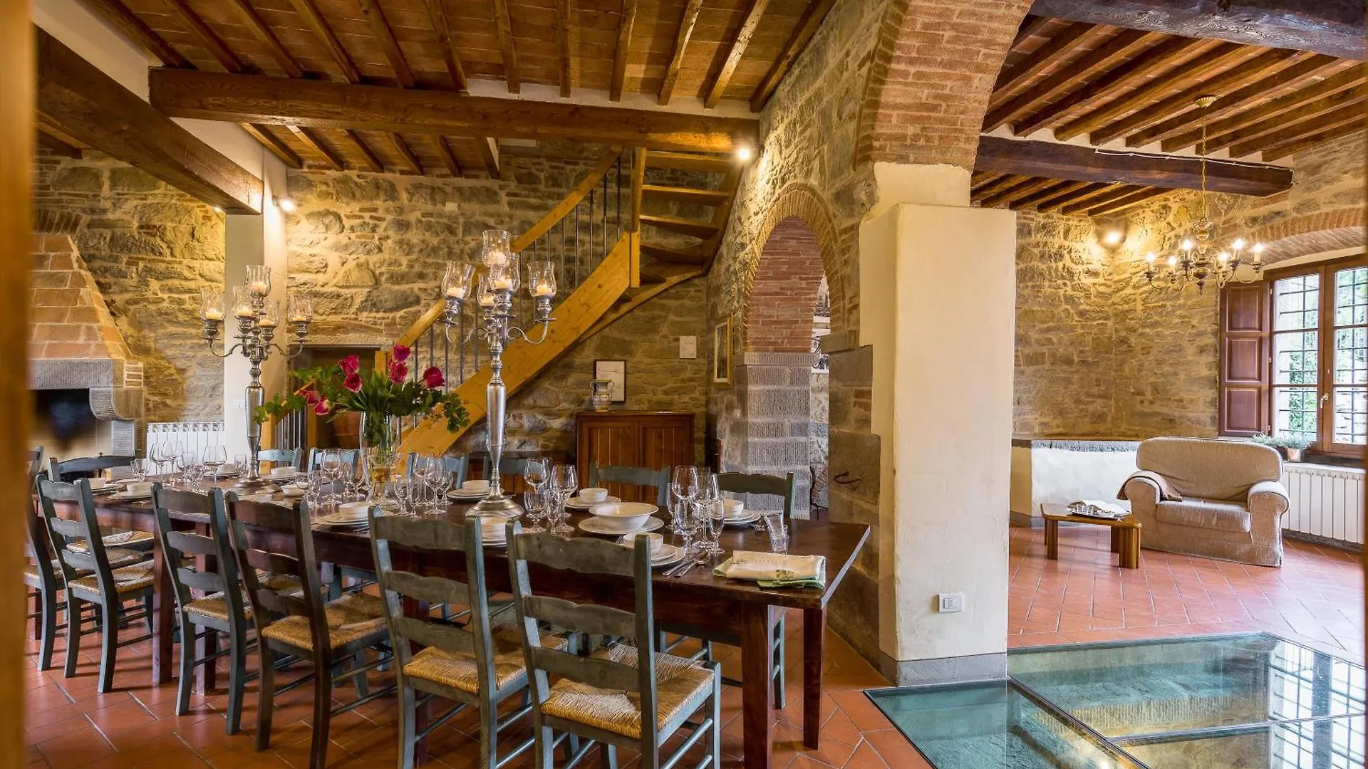 Villa Casale Fontocchio Cortona Italien